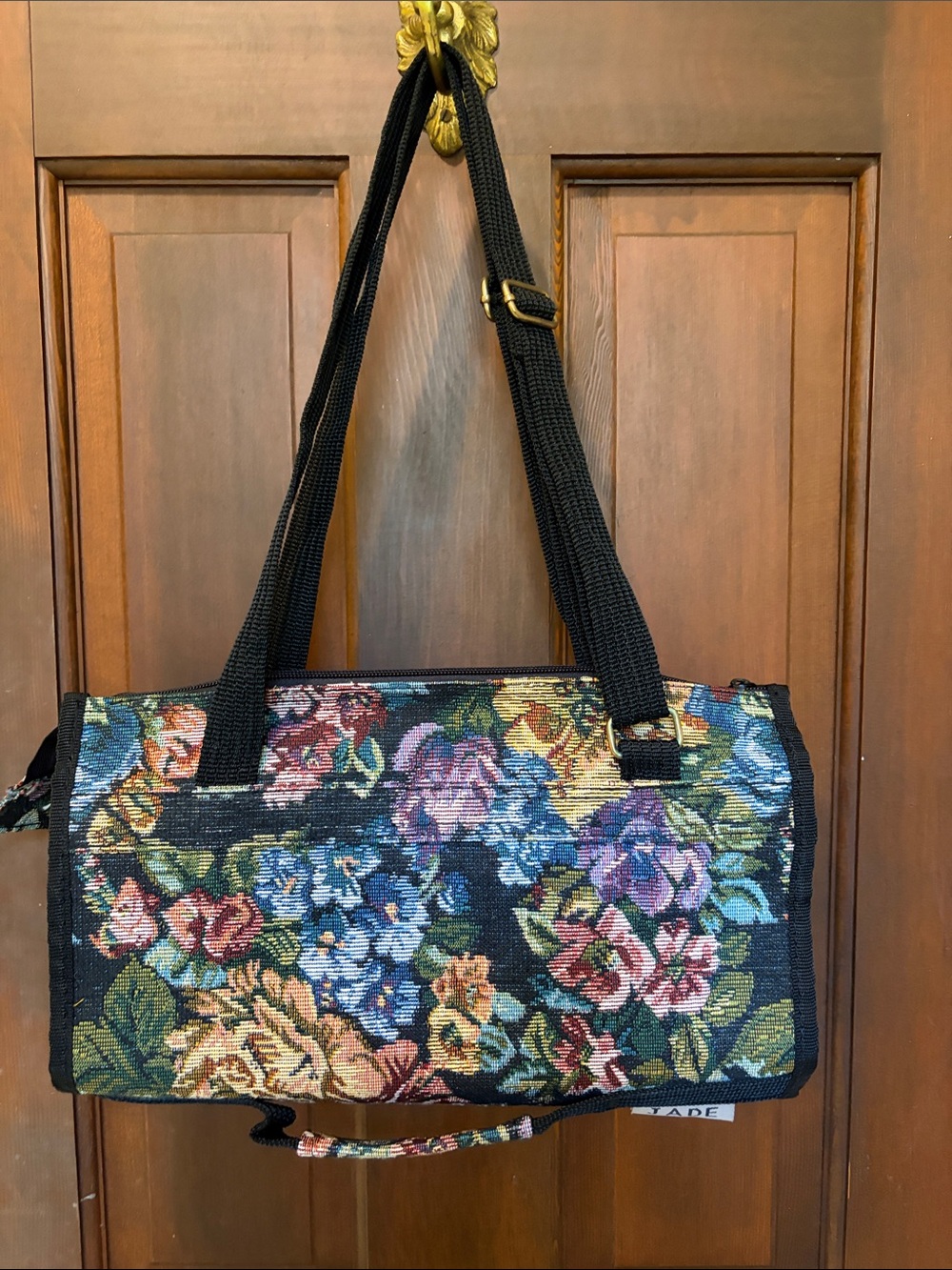 Vintage Jade Rolling Bag. Never used.